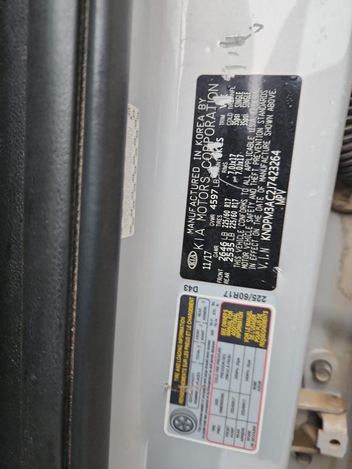 2018 Kia Sportage Lx VIN: KNDPM3AC2J7423264 Lot: 84037685