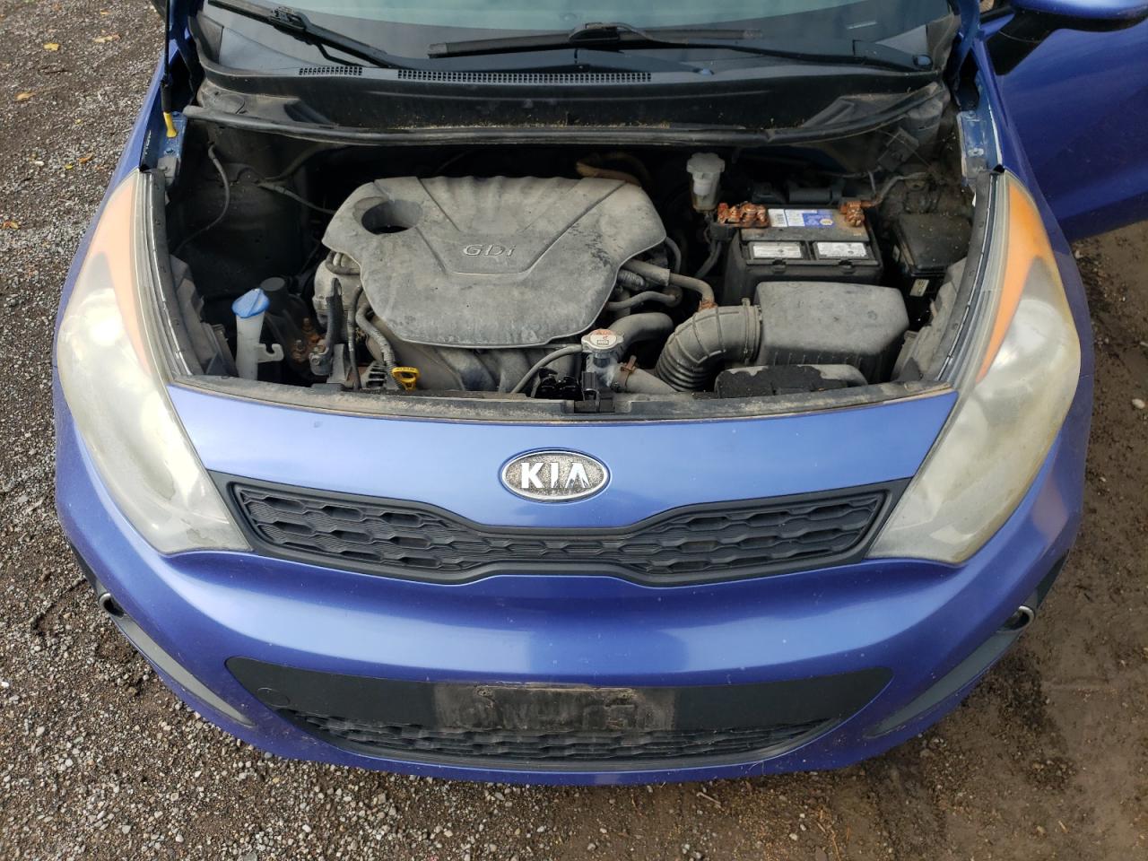 2012 Kia Rio Lx VIN: KNADM5A31C6710065 Lot: 81725405