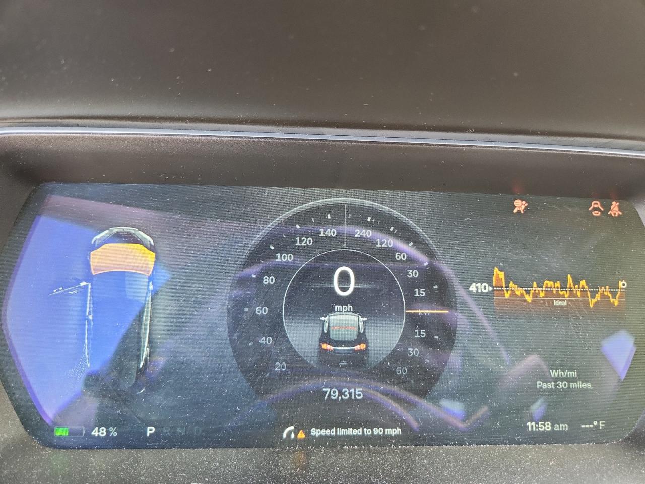 2014 Tesla Model S VIN: 5YJSA1S1XEFP40682 Lot: 80802955