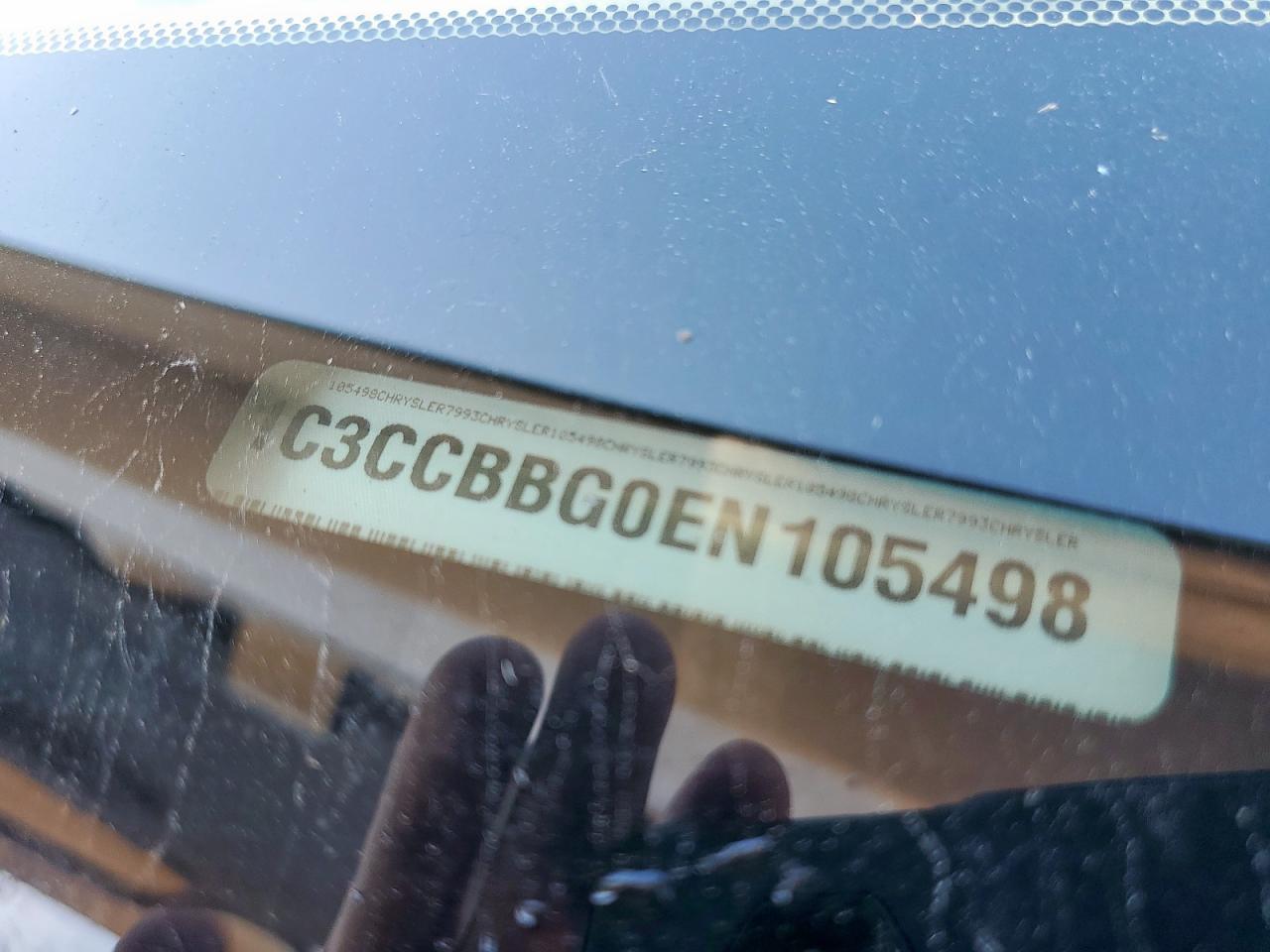 2014 Chrysler 200 Touring VIN: 1C3CCBBG0EN105498 Lot: 84191425