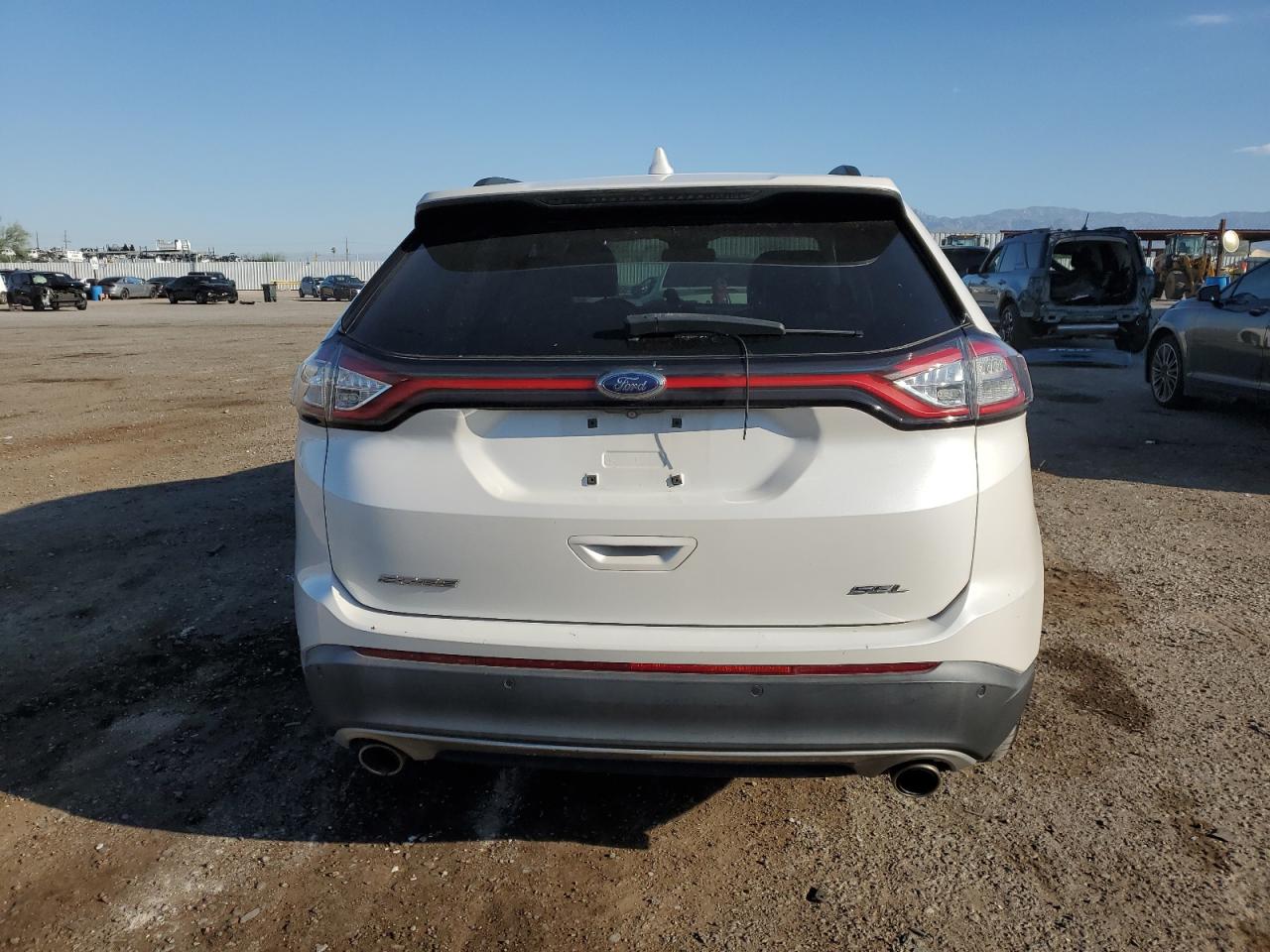 2015 Ford Edge Sel VIN: 2FMTK3J86FBB34270 Lot: 81706175