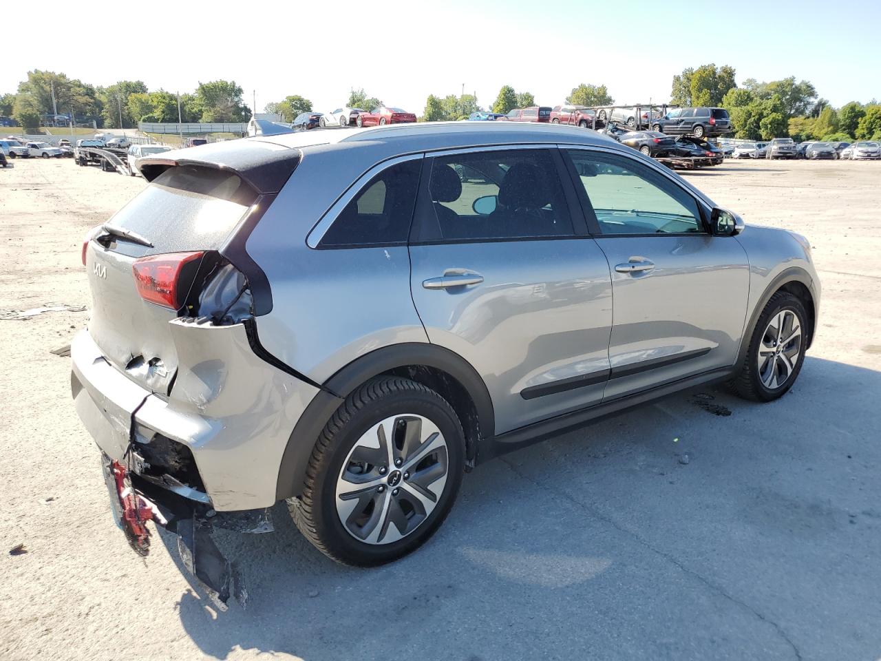 2022 Kia Niro S silver null electric KNDCC3LG9N5140900 photo #4