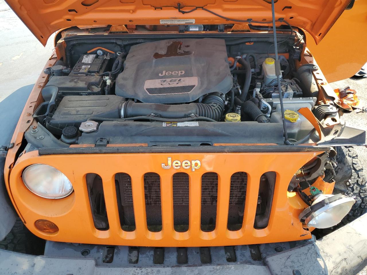 2012 Jeep Wrangler Sport VIN: 1C4AJWAG1CL266808 Lot: 71421345