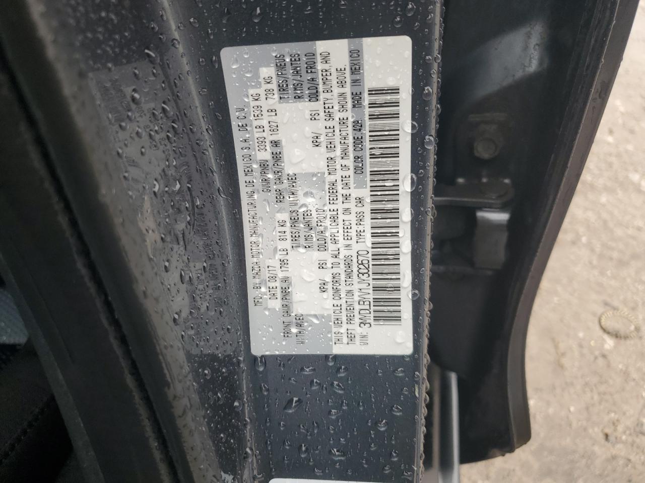 2018 Toyota Yaris Ia VIN: 3MYDLBYV1JY302670 Lot: 71660455