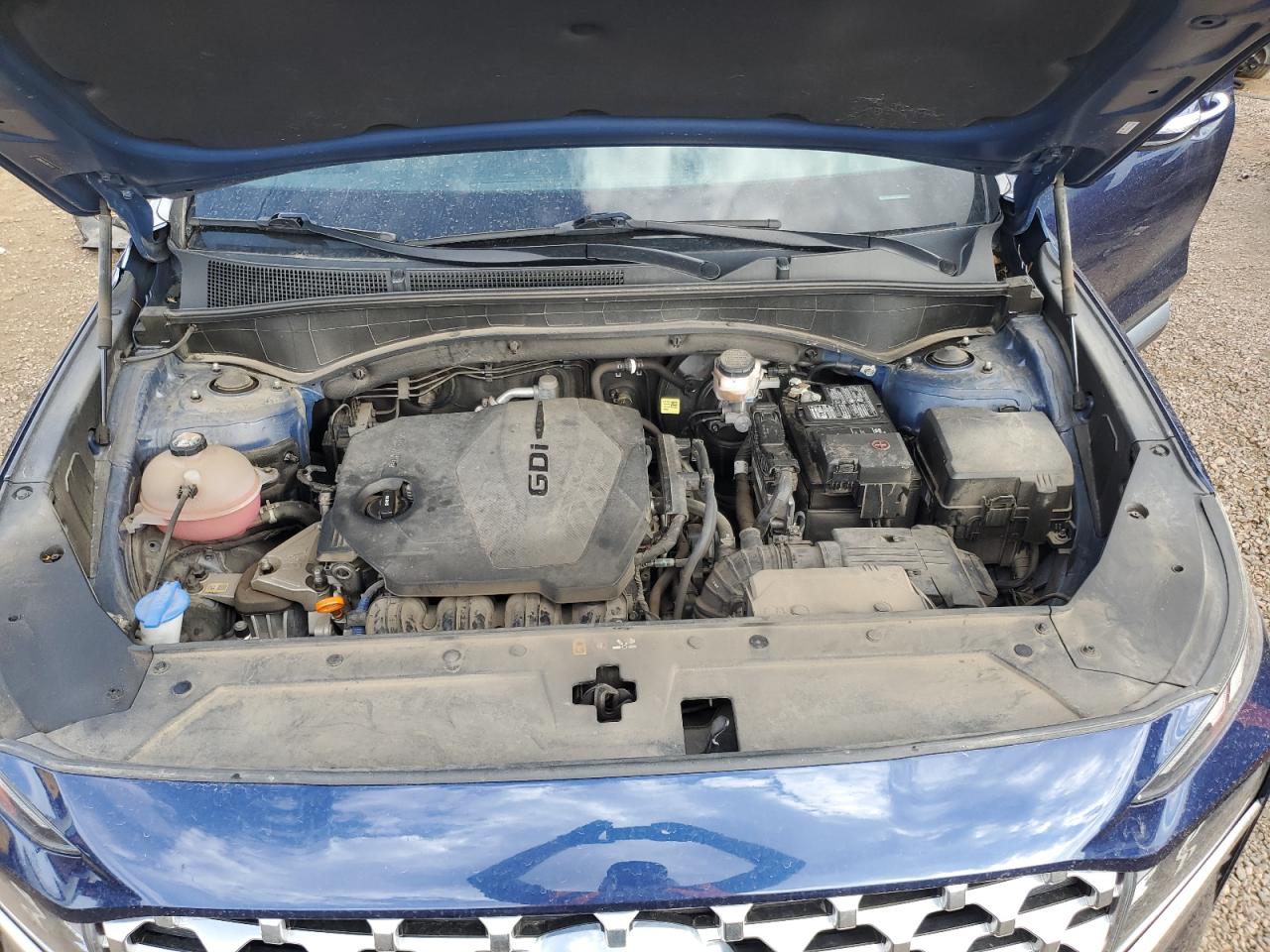 2021 Hyundai Santa Fe Sel VIN: 5NMS6DAJ7MH317401 Lot: 80625855