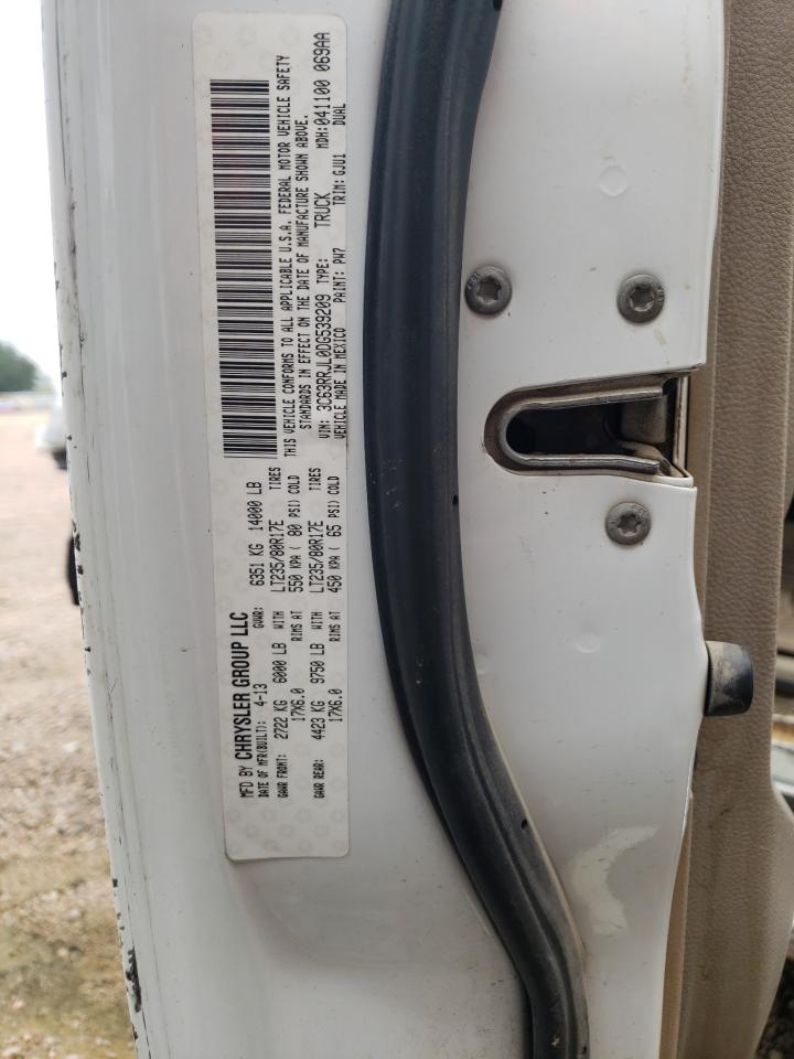 2013 Ram 3500 Laramie VIN: 3C63RRJL0DG539209 Lot: 81674405