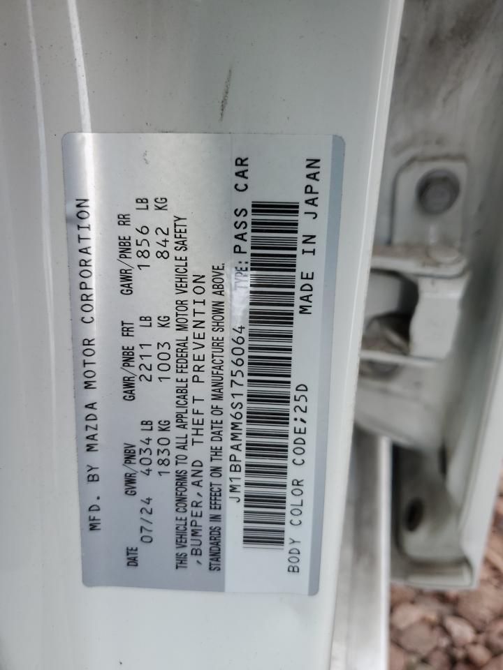 2025 Mazda 3 Premium VIN: JM1BPAMM6S1756064 Lot: 81647775