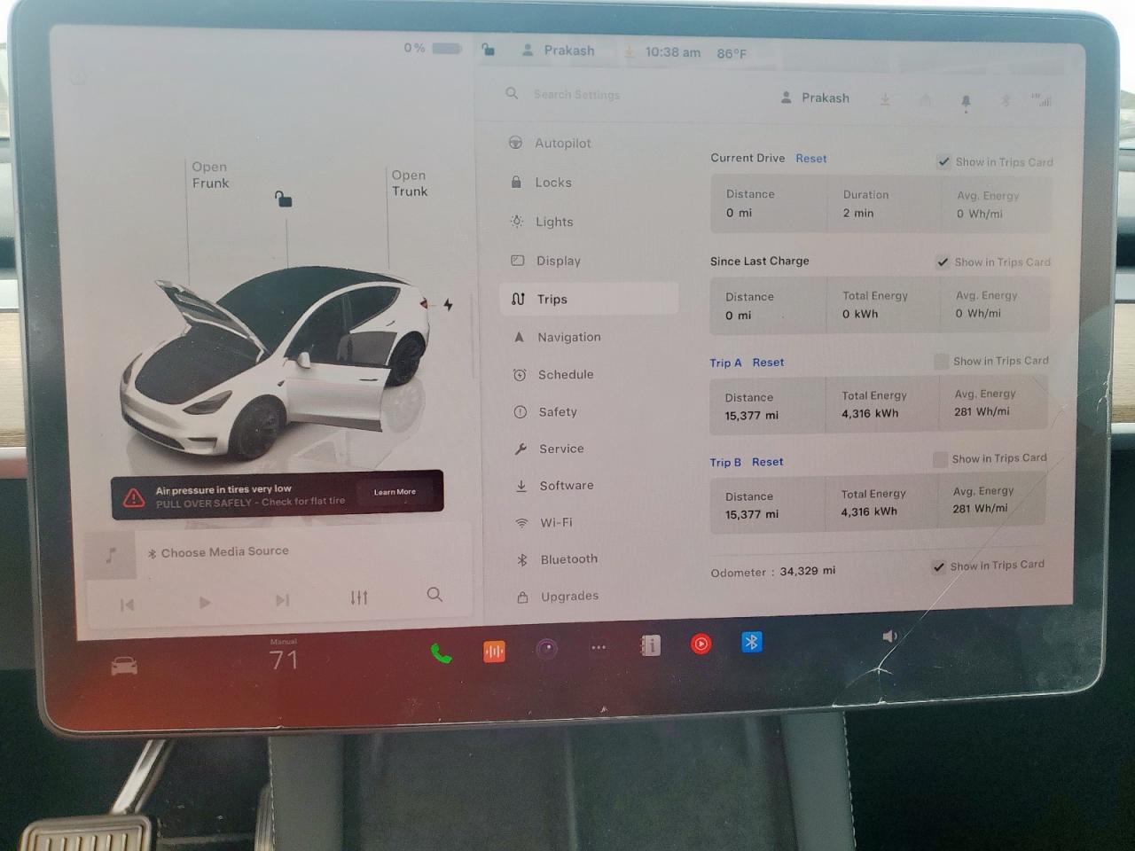 2023 Tesla Model Y VIN: 7SAYGDEE6PA098649 Lot: 71262685