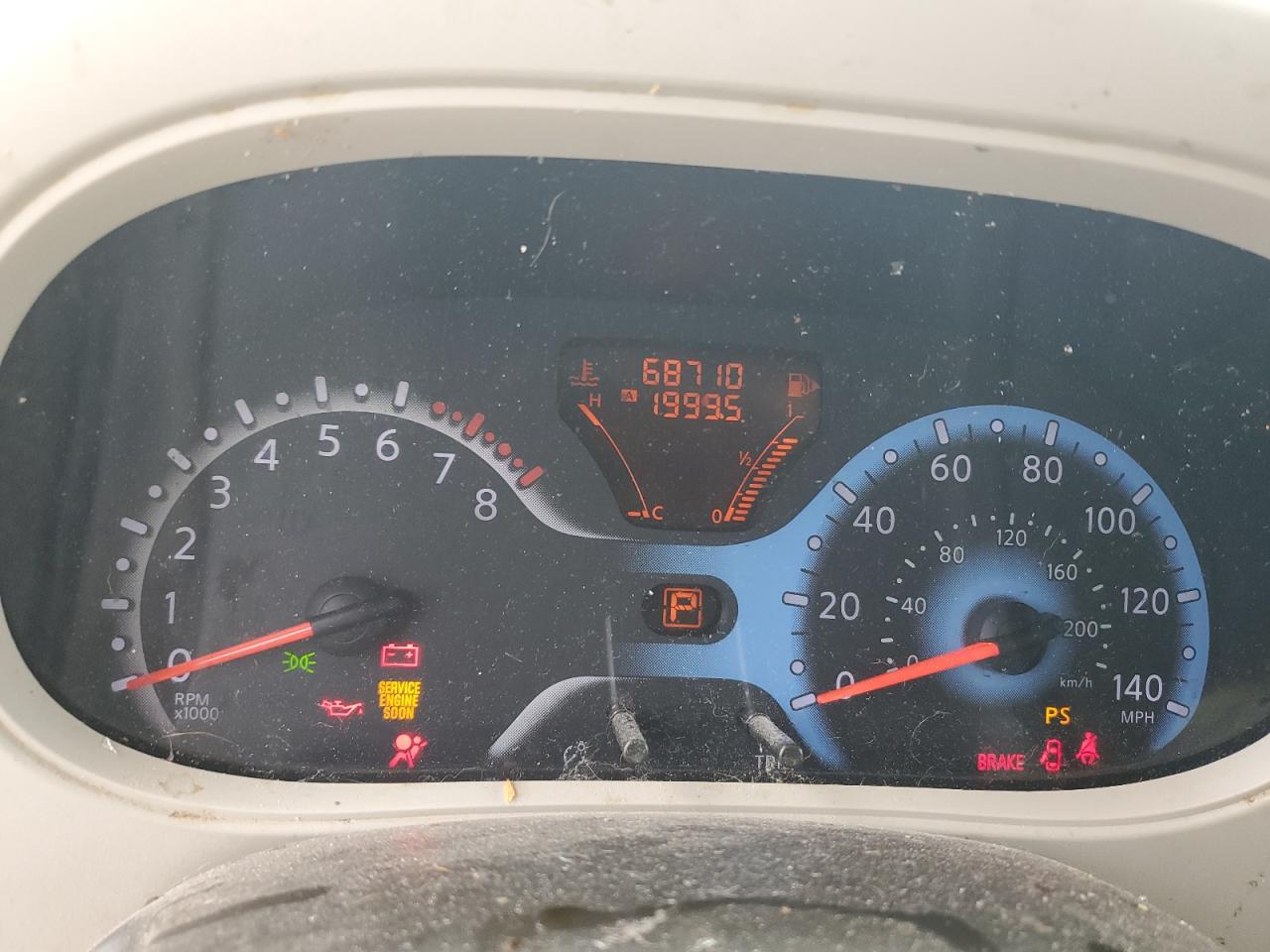 2010 Nissan Cube Base VIN: JN8AZ2KR7AT155666 Lot: 81821375