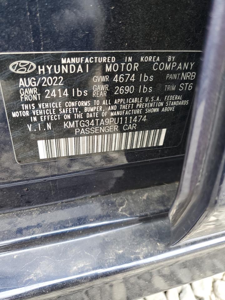 2023 Genesis G70 Base VIN: KMTG34TA9PU111474 Lot: 81375155