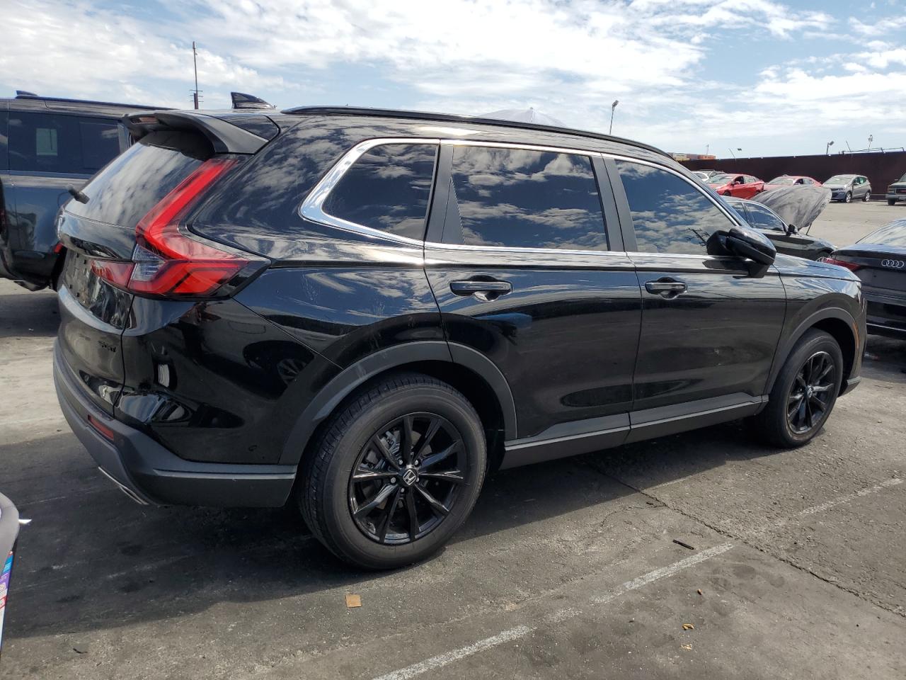 2025 Honda Cr-V Sport-L black null hybrid 2HKRS6H8XSH801247 photo #4