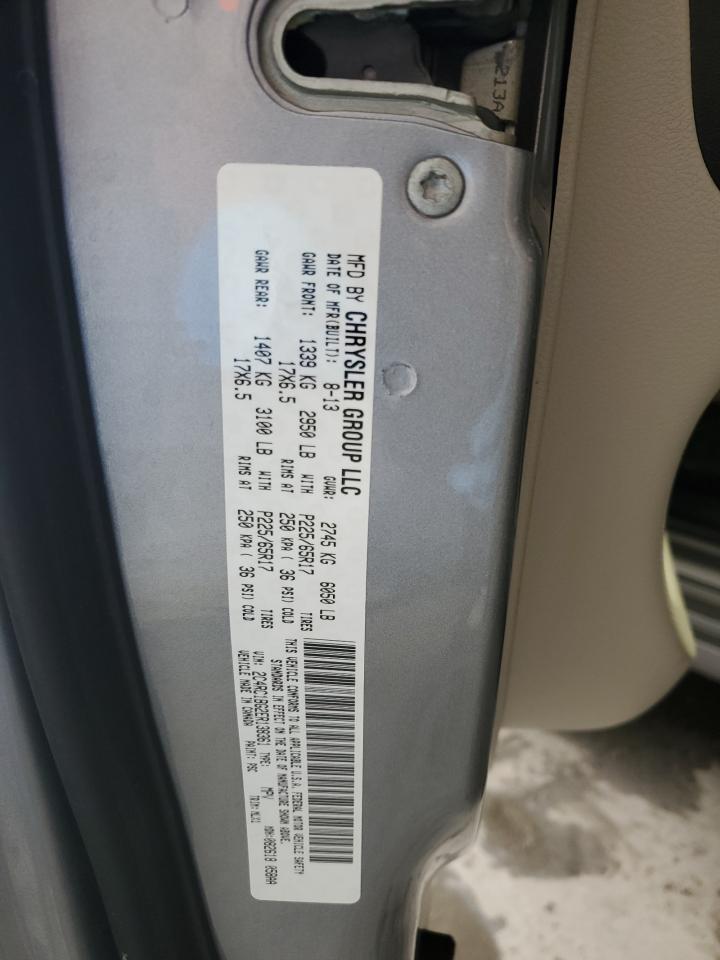 2014 Chrysler Town & Country Touring VIN: 2C4RC1BG2ER138361 Lot: 84167945