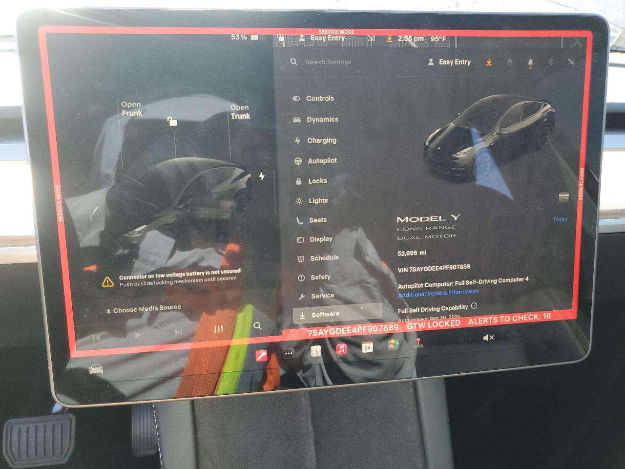 2023 Tesla Model Y VIN: 7SAYGDEE4PF907889 Lot: 83761445