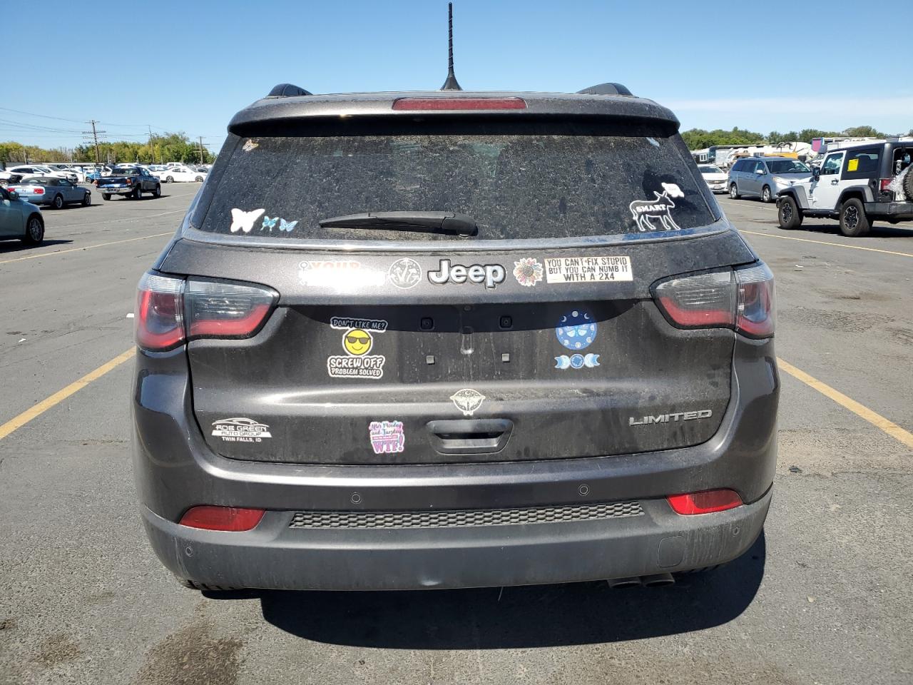 2018 Jeep Compass Limited VIN: 3C4NJCCB3JT362345 Lot: 80669205