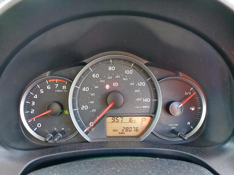 2011 TOYOTA YARIS SR VVT-I CVT 