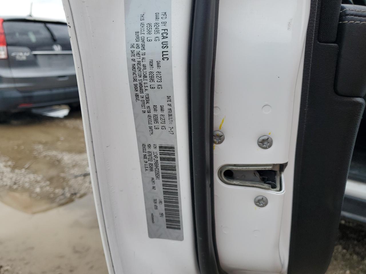 2017 Jeep Cherokee Sport VIN: 1C4PJMAB0HD226501 Lot: 81605525