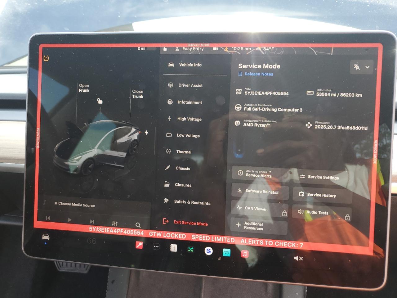 2023 Tesla Model 3 VIN: 5YJ3E1EA4PF405554 Lot: 81678265