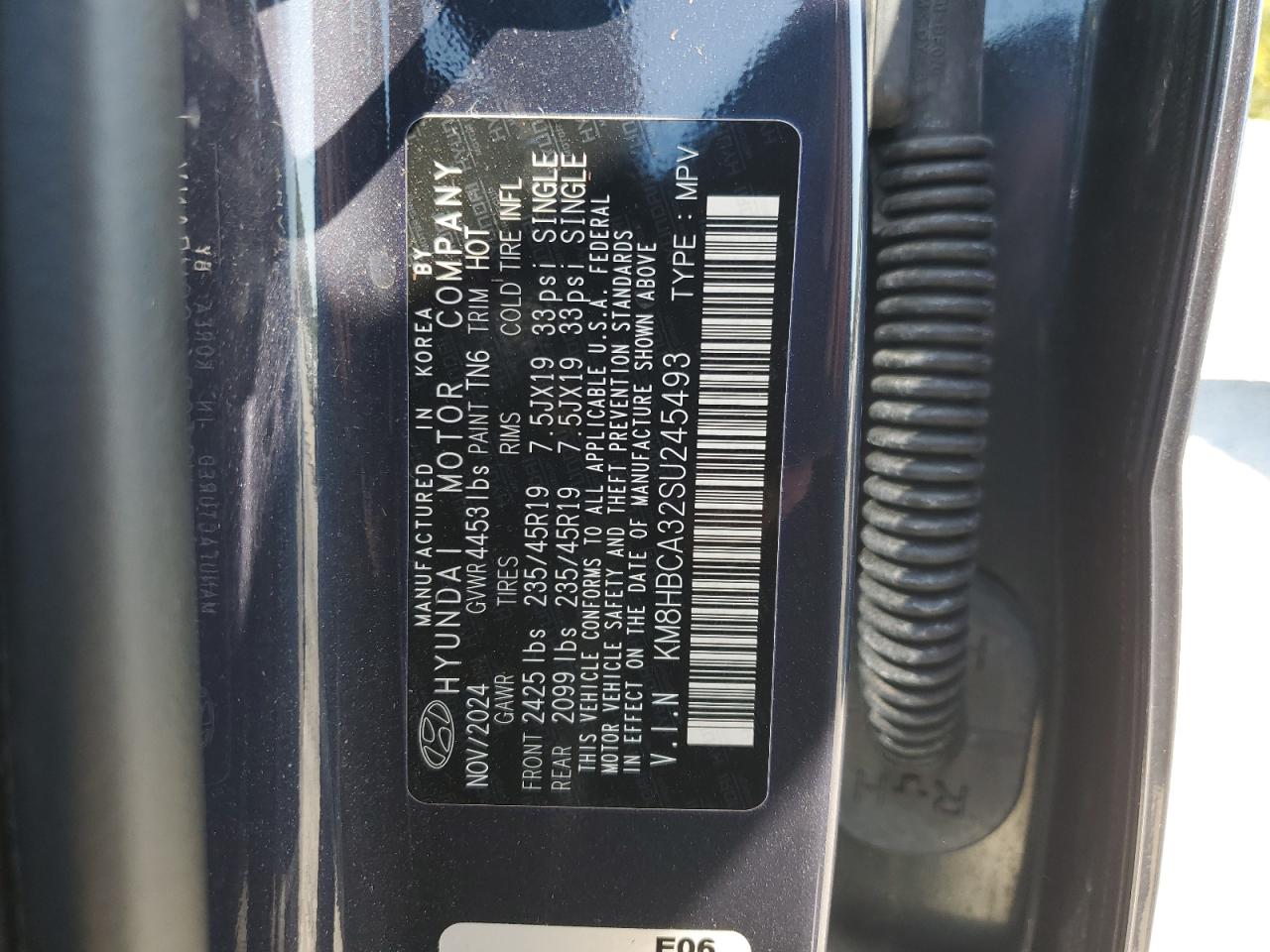 2025 Hyundai Kona N Line S VIN: KM8HBCA32SU245493 Lot: 80556885