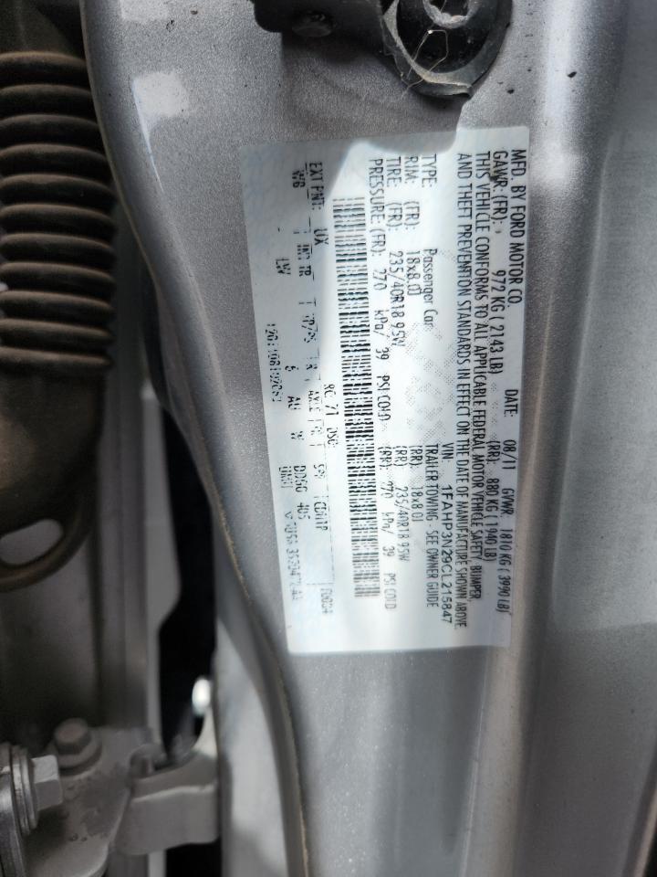 2012 Ford Focus Titanium VIN: 1FAHP3N29CL215847 Lot: 81211335