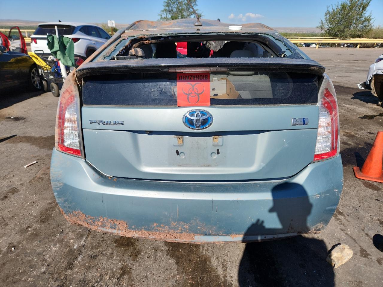 2013 Toyota Prius VIN: JTDKN3DU7D1633491 Lot: 81248785