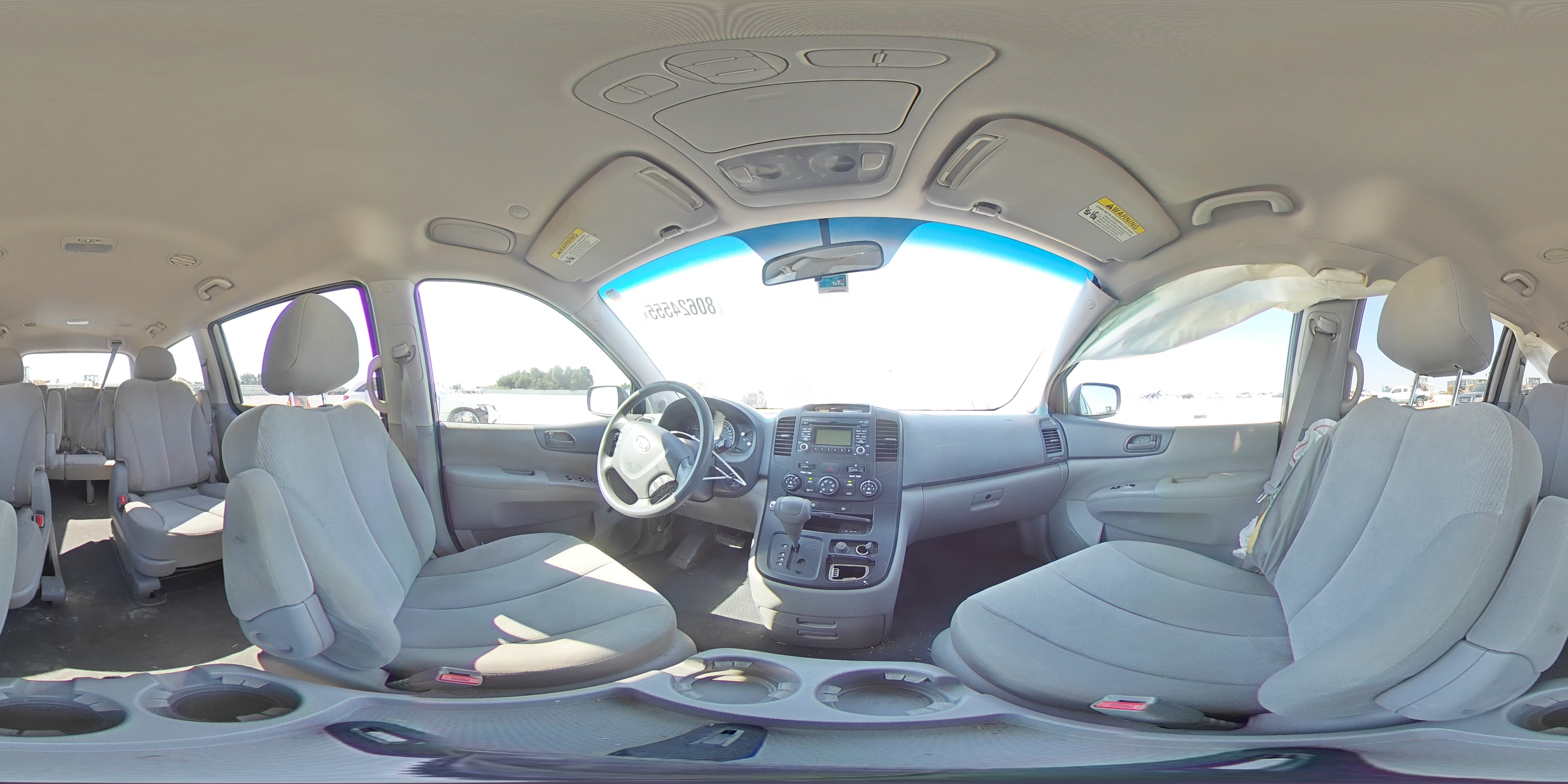 2012 Kia Sedona Lx VIN: KNDMG4C73C6437747 Lot: 80624555