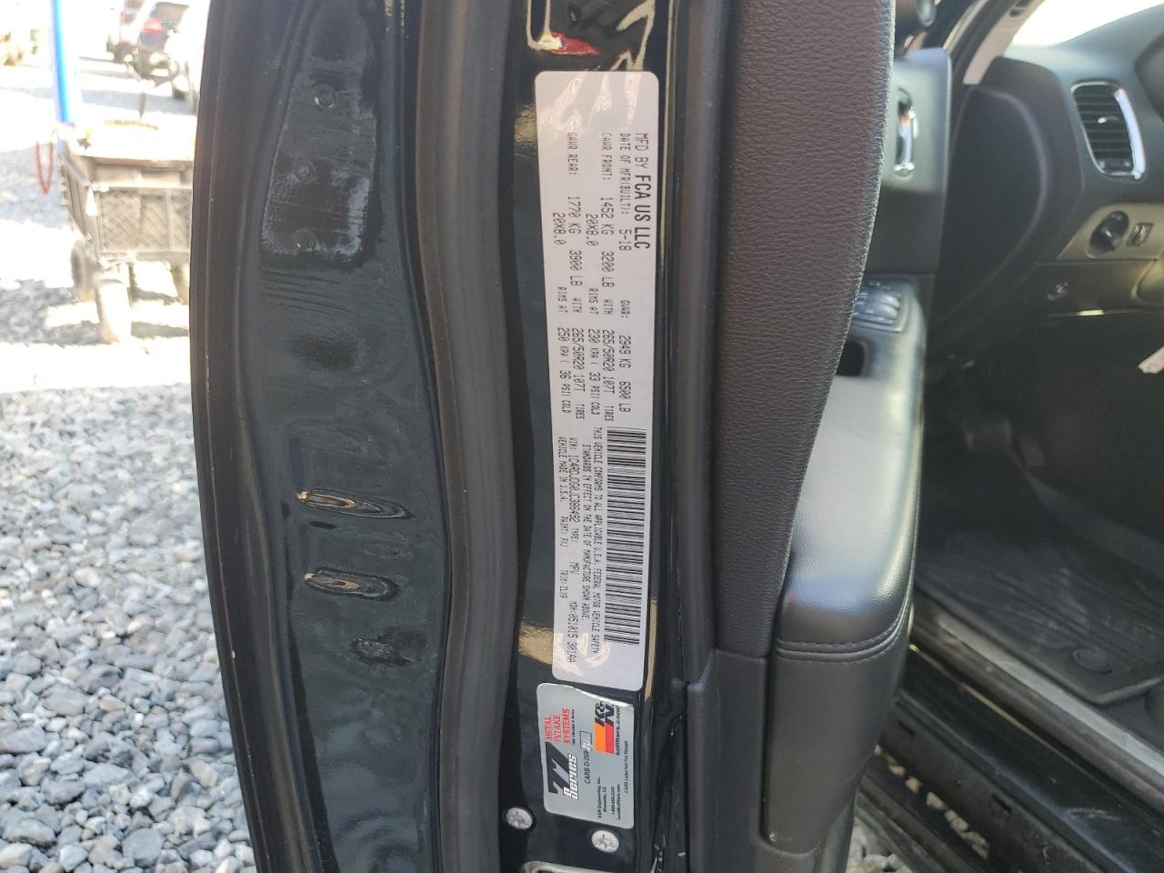 2018 Dodge Durango Gt VIN: 1C4RDJDG0JC386492 Lot: 84430585