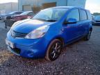2011 NISSAN NOTE N-TEC AUTO  for sale at Copart ROCHFORD