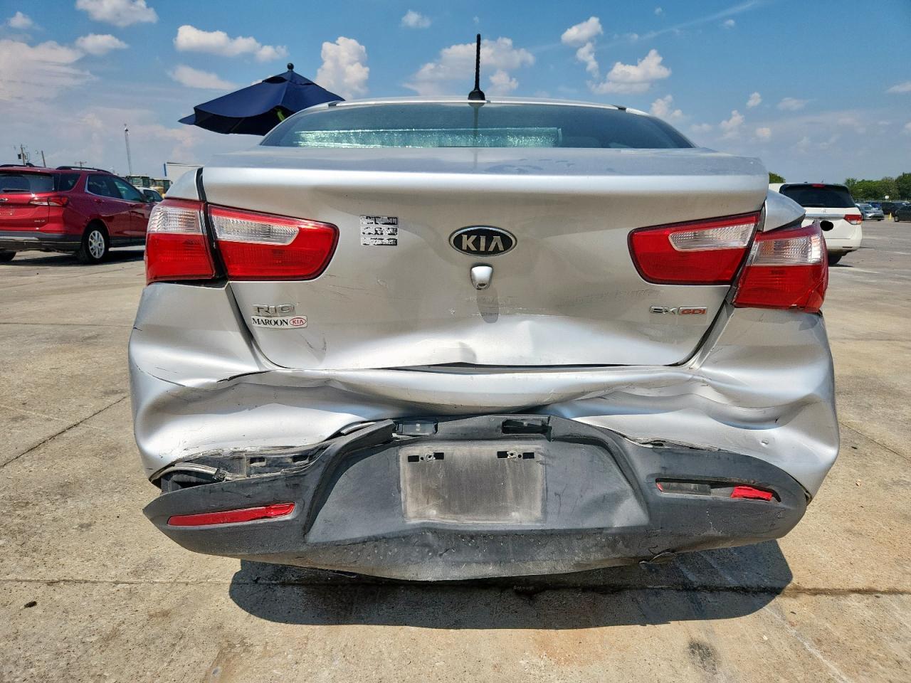 2014 Kia Rio Ex VIN: KNADN4A33E6406357 Lot: 81239845