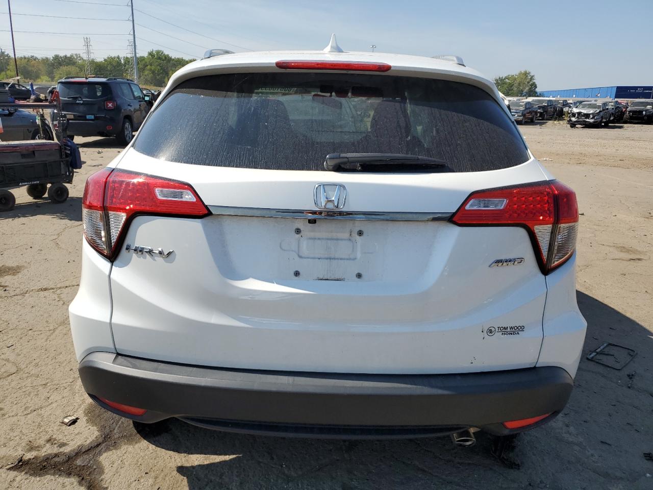 2022 Honda Hr-V Ex VIN: 3CZRU6H51NM744011 Lot: 80510635