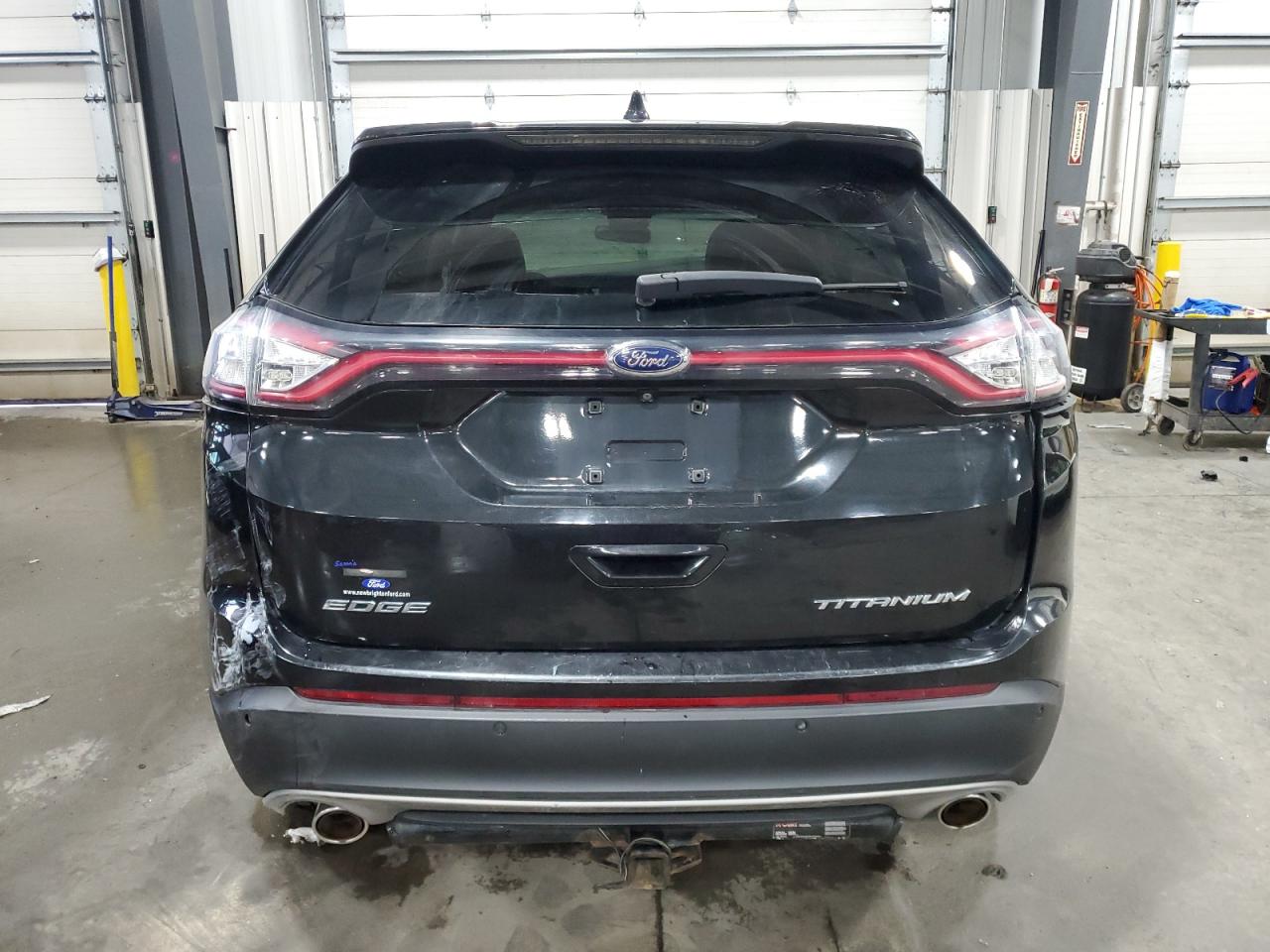2015 Ford Edge Titanium VIN: 2FMTK4K88FBB34646 Lot: 80398455
