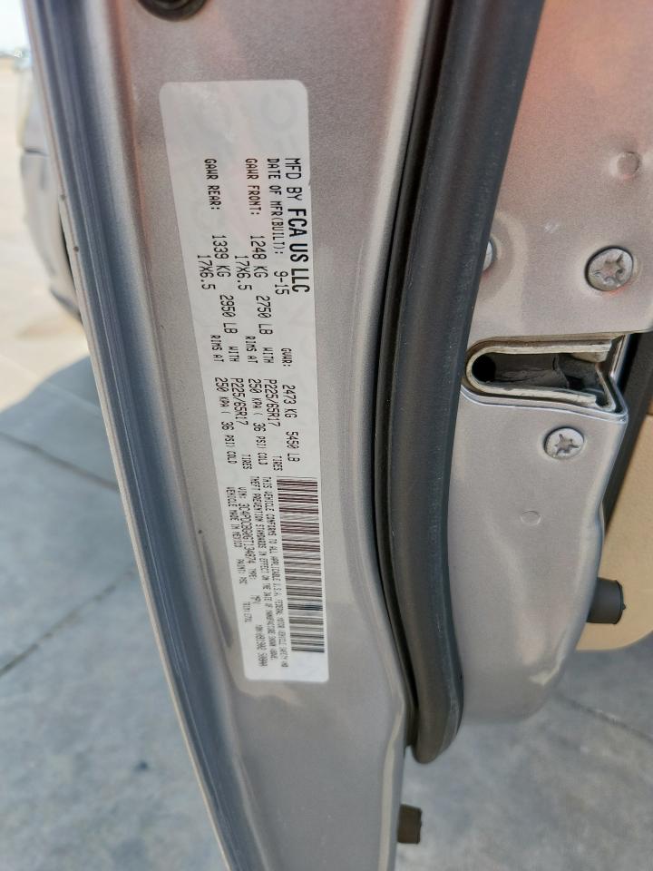 2016 Dodge Journey Sxt VIN: 3C4PDCBG0GT134874 Lot: 80753915