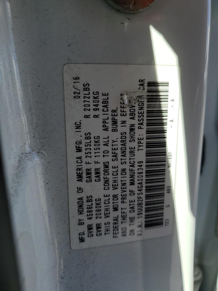 2016 Acura Tlx Tech VIN: 19UUB2F54GA006349 Lot: 84062745