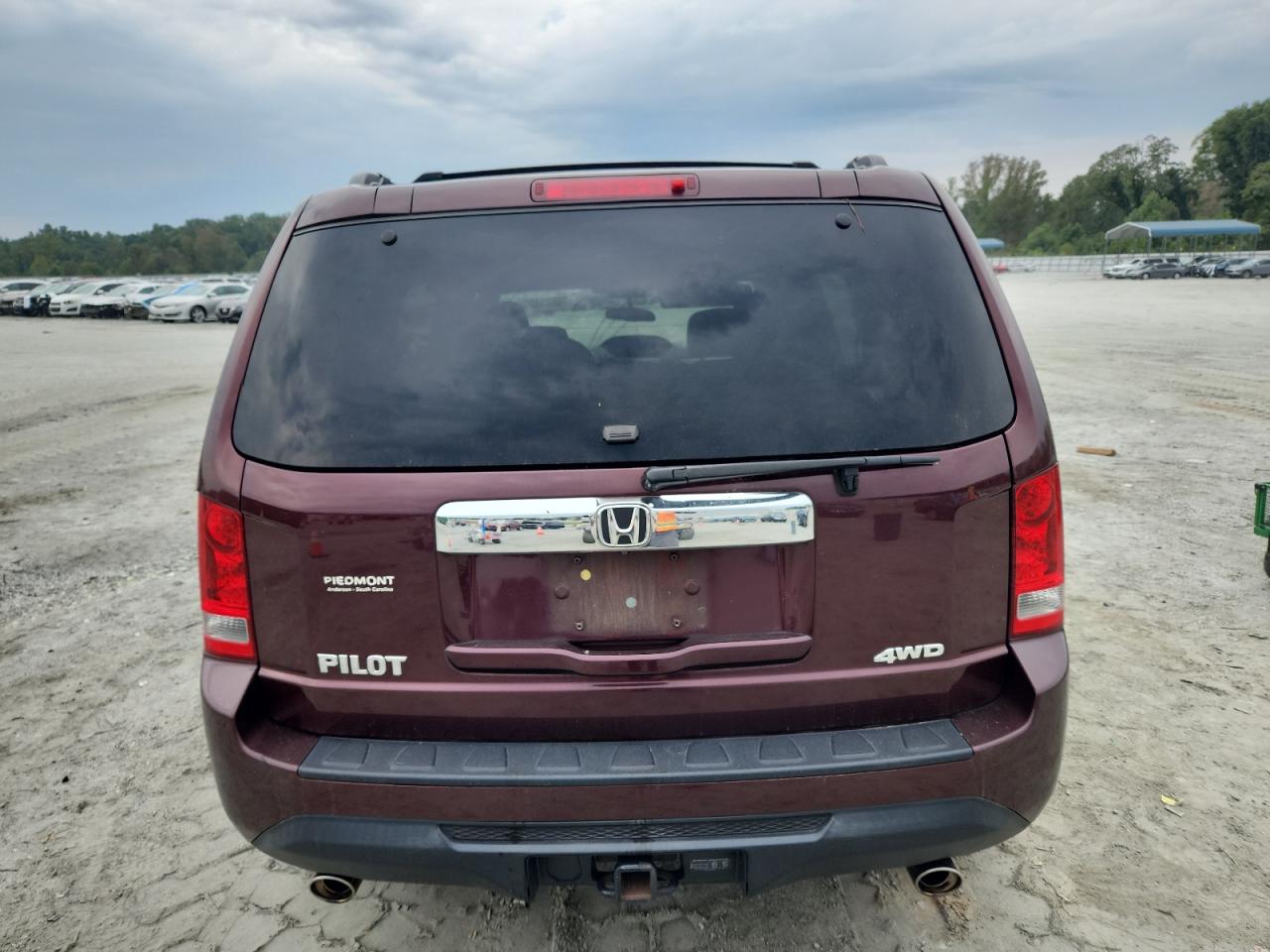 2013 Honda Pilot Exl VIN: 5FNYF4H51DB032293 Lot: 80833435