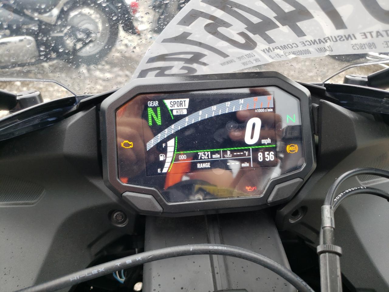 2025 Kawasaki Zx636 K VIN: JKBZXJJ1XSA017696 Lot: 81445145