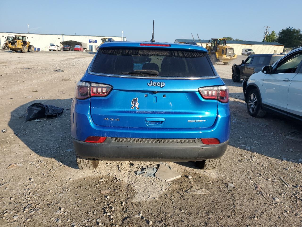 2021 Jeep Compass Sport VIN: 3C4NJDAB1MT601386 Lot: 80851585