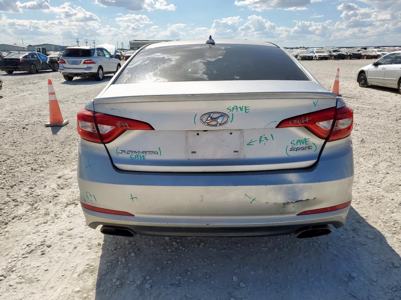2016 Hyundai Sonata Sport VIN: 5NPE34AF7GH381432 Lot: 84025495