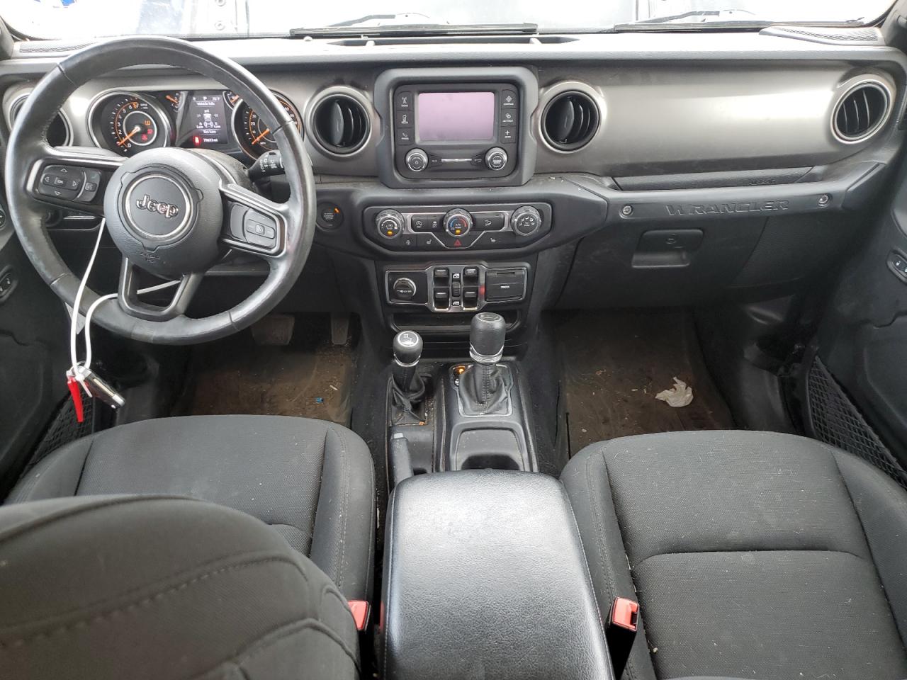 2019 Jeep Wrangler Unlimited Sport VIN: 1C4HJXDG0KW629807 Lot: 80329795