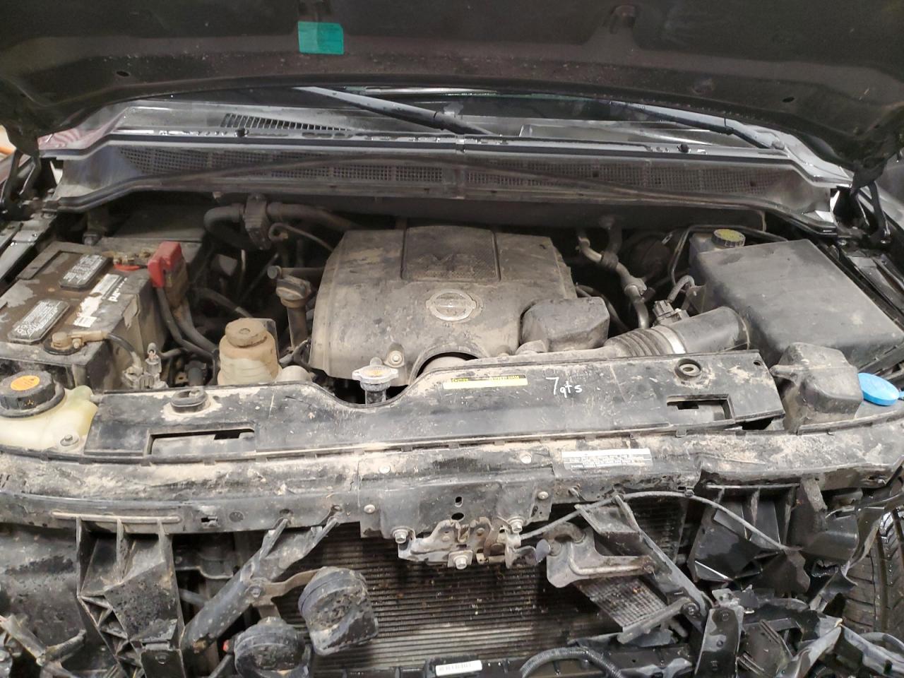 2012 Nissan Armada Sv VIN: 5N1AA0NE1CN607176 Lot: 80870455