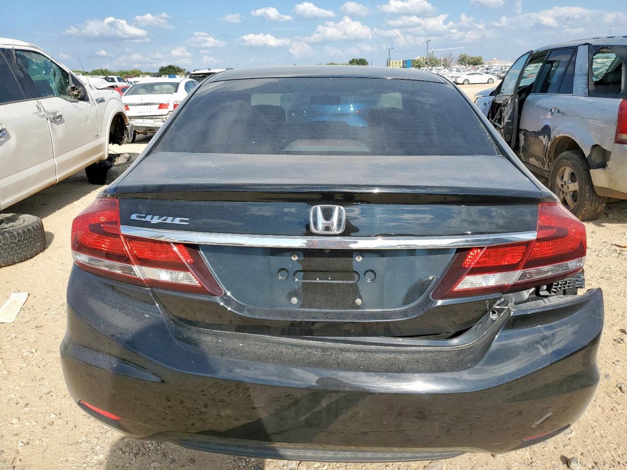 2014 Honda Civic Lx VIN: 2HGFB2F56EH529072 Lot: 80951195