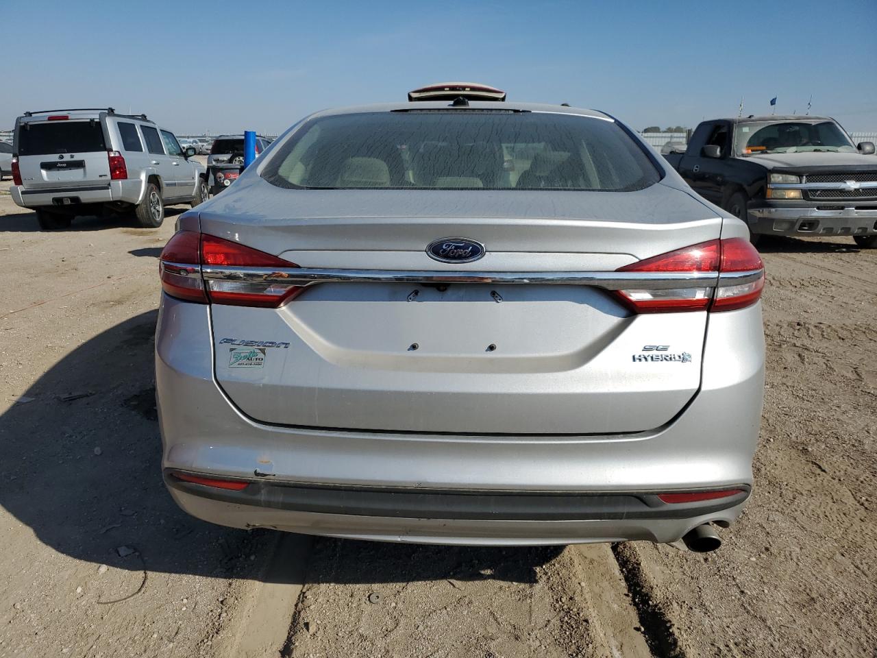 2018 Ford Fusion Se Hybrid VIN: 3FA6P0LU2JR173742 Lot: 81805715