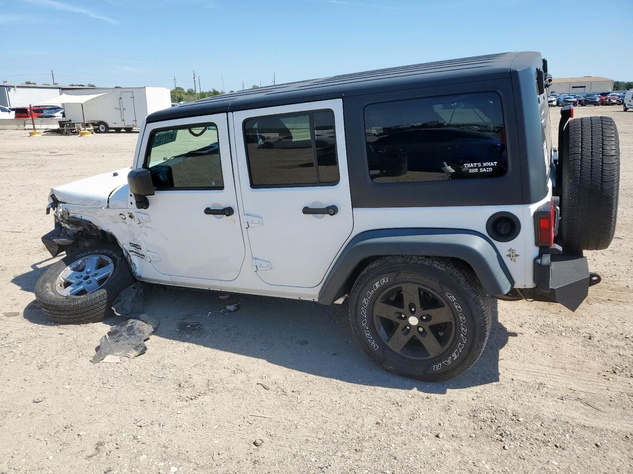 2017 Jeep Wrangler Unlimited Sport VIN: 1C4BJWDG9HL530624 Lot: 84421925