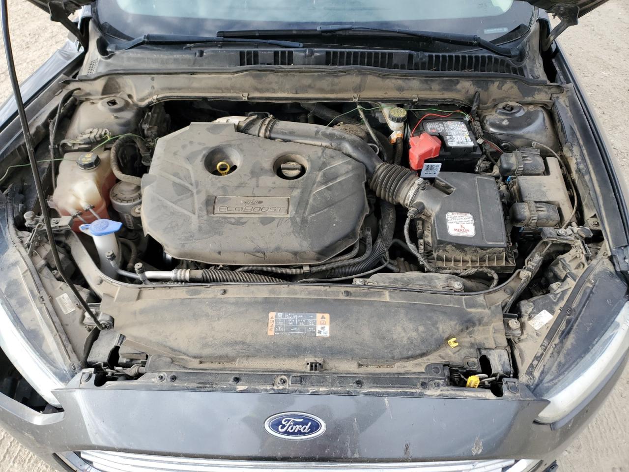 2015 Ford Fusion Titanium VIN: 3FA6P0D94FR107100 Lot: 82144555