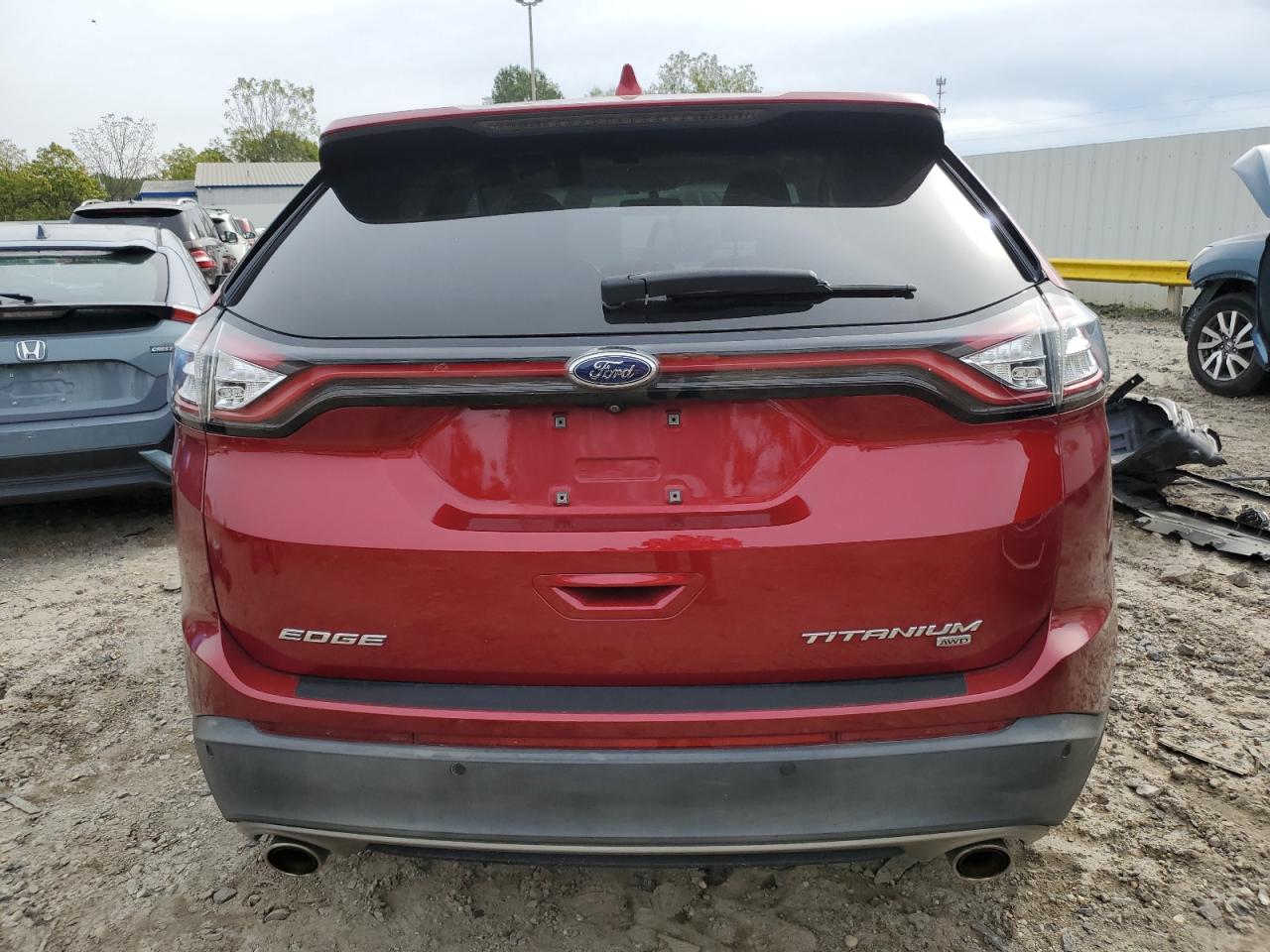 2017 Ford Edge Titanium VIN: 2FMPK4K83HBB67655 Lot: 84220685