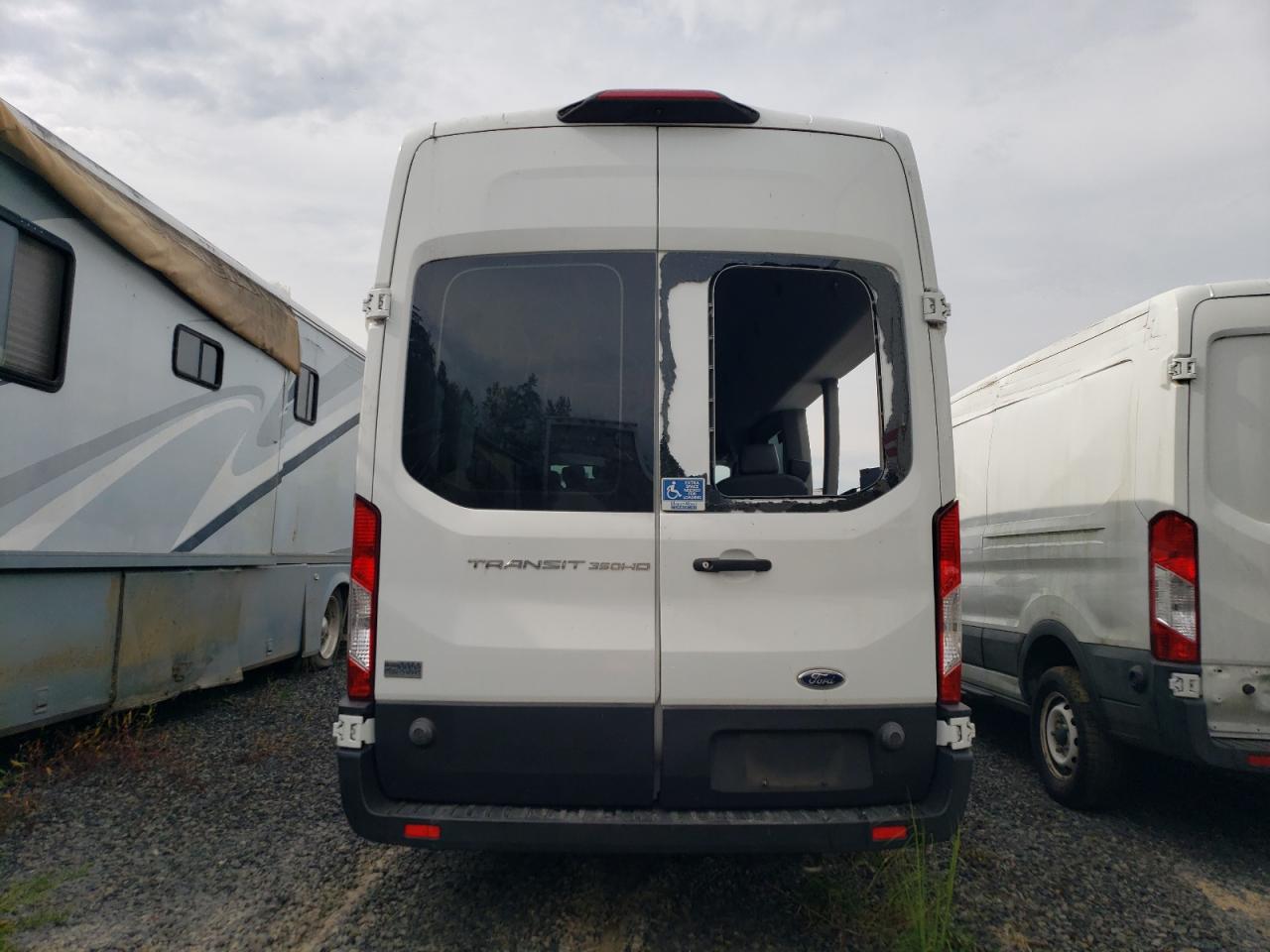 2019 Ford Transit T-350 Hd VIN: 1FBVU4XM2KKB12367 Lot: 80649455