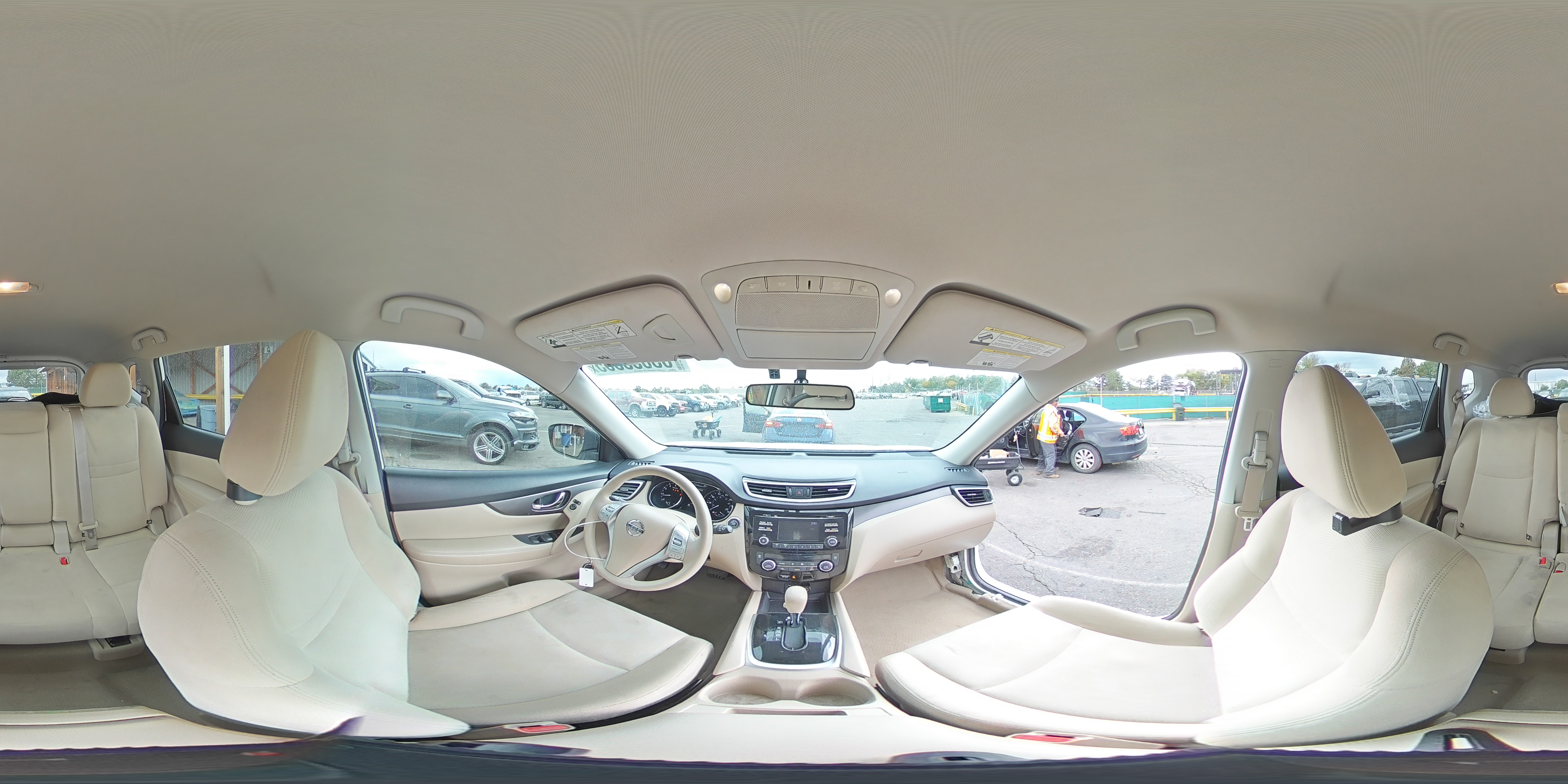 2015 Nissan Rogue S VIN: KNMAT2MV4FP534924 Lot: 83833365