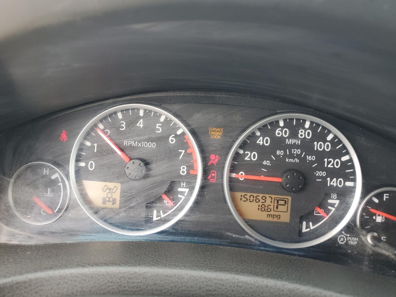 2007 Nissan Pathfinder Le VIN: 5N1AR18W47C617768 Lot: 69749215