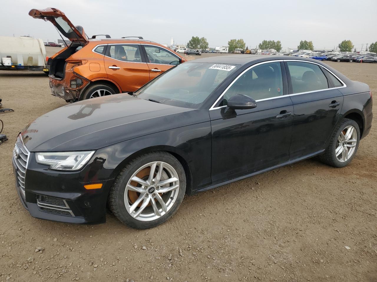 2018 Audi A4 Technik black null gas WAUCNAF48JN004765 photo #1