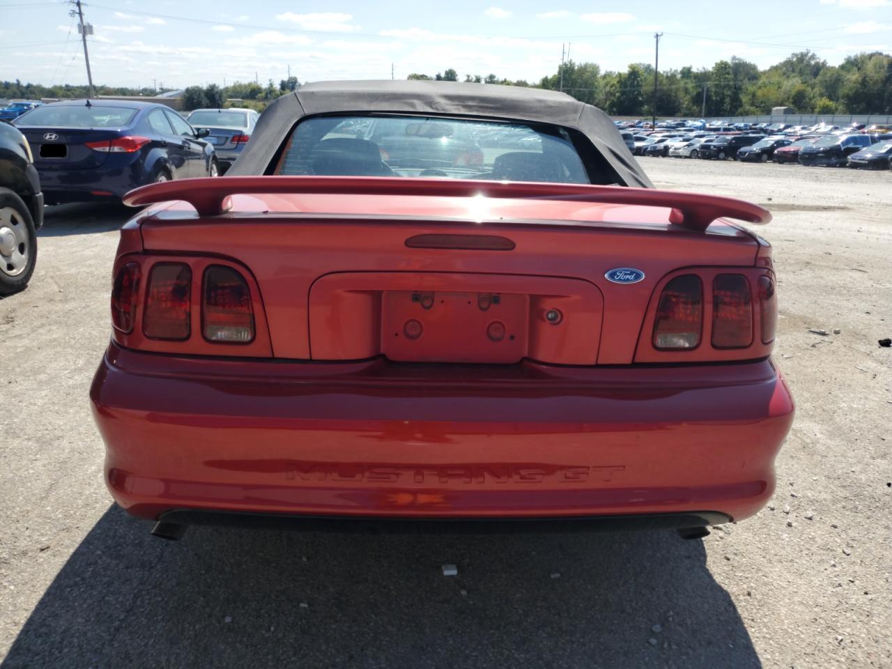 1996 Ford Mustang Gt VIN: 1FALP45X9TF163338 Lot: 71815345