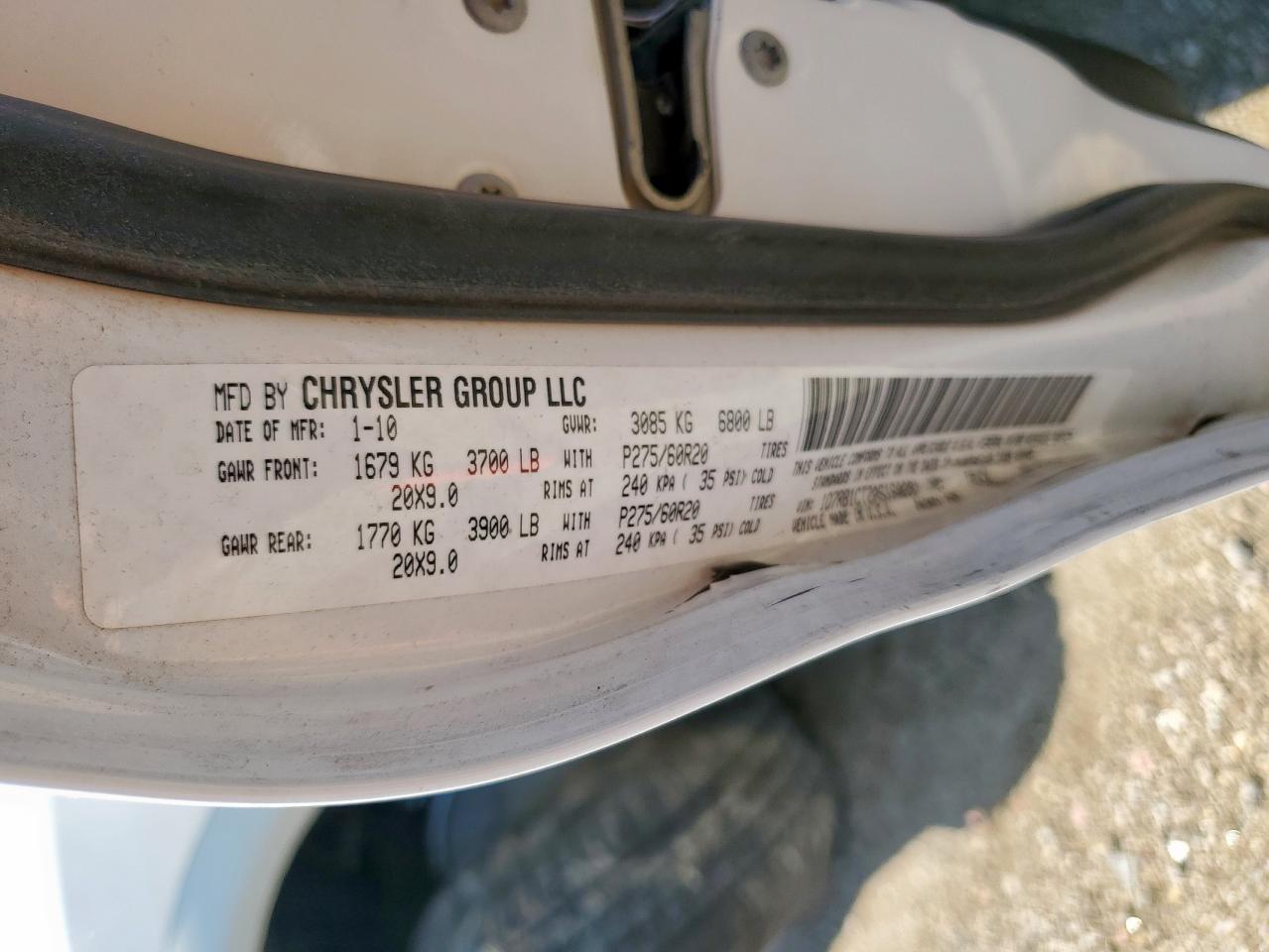 2010 Dodge Ram 1500 VIN: 1D7RB1CT2AS160261 Lot: 71247995