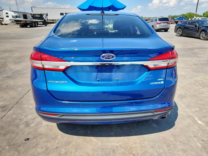  FORD FUSION 2017 Синий